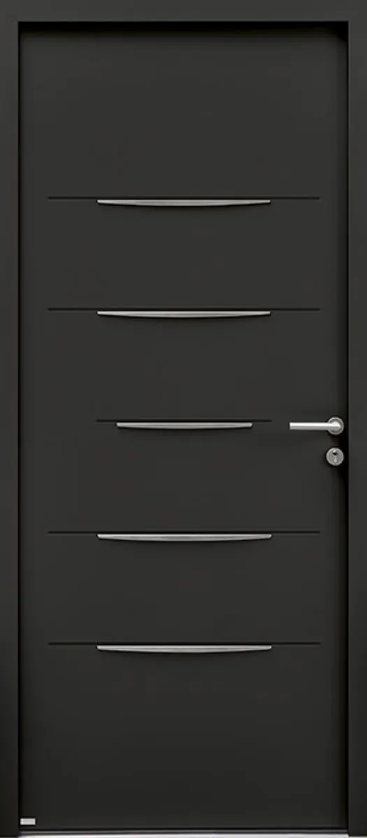 Porte métallique pleine 90×210